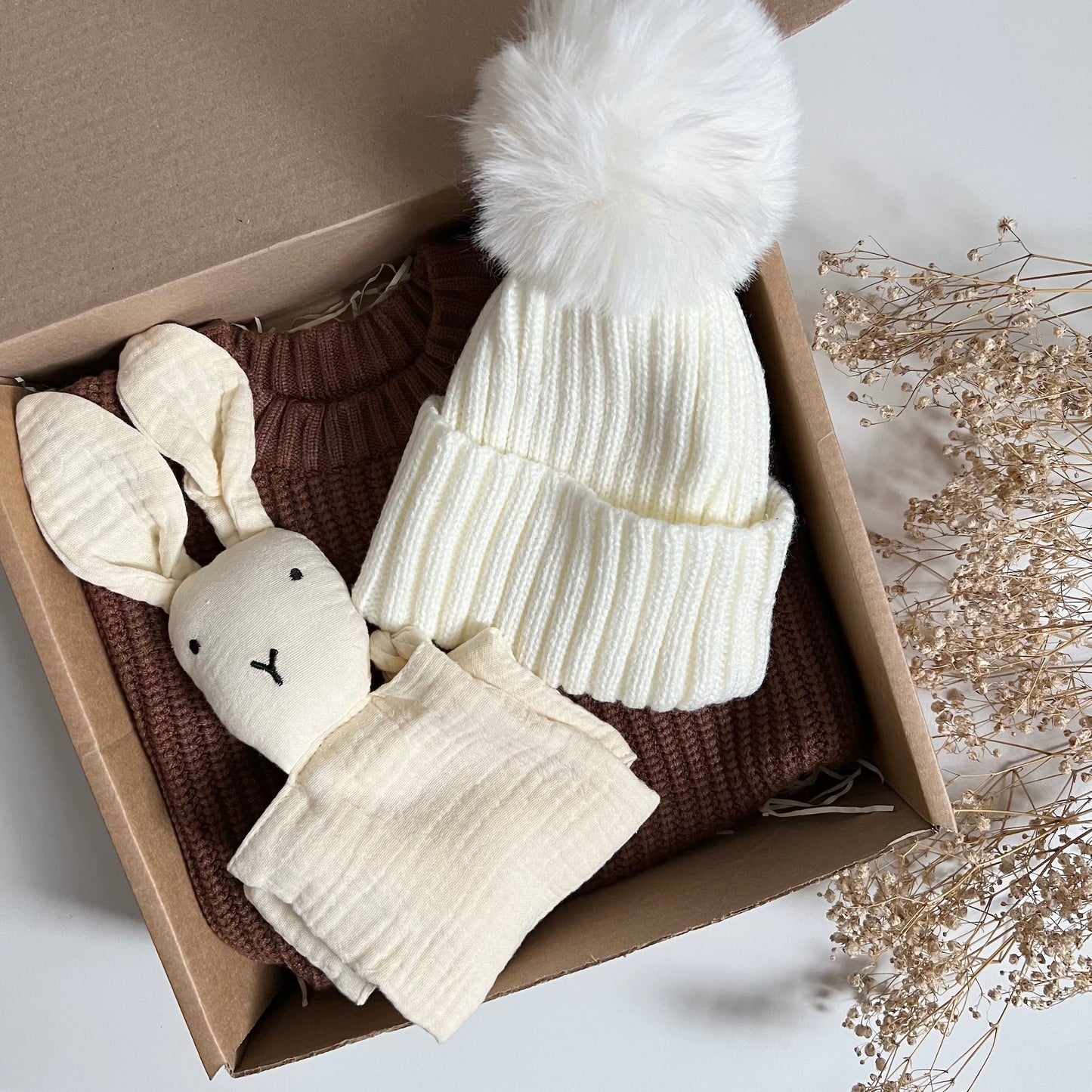 Baby Gift Box - 'Caramel'
