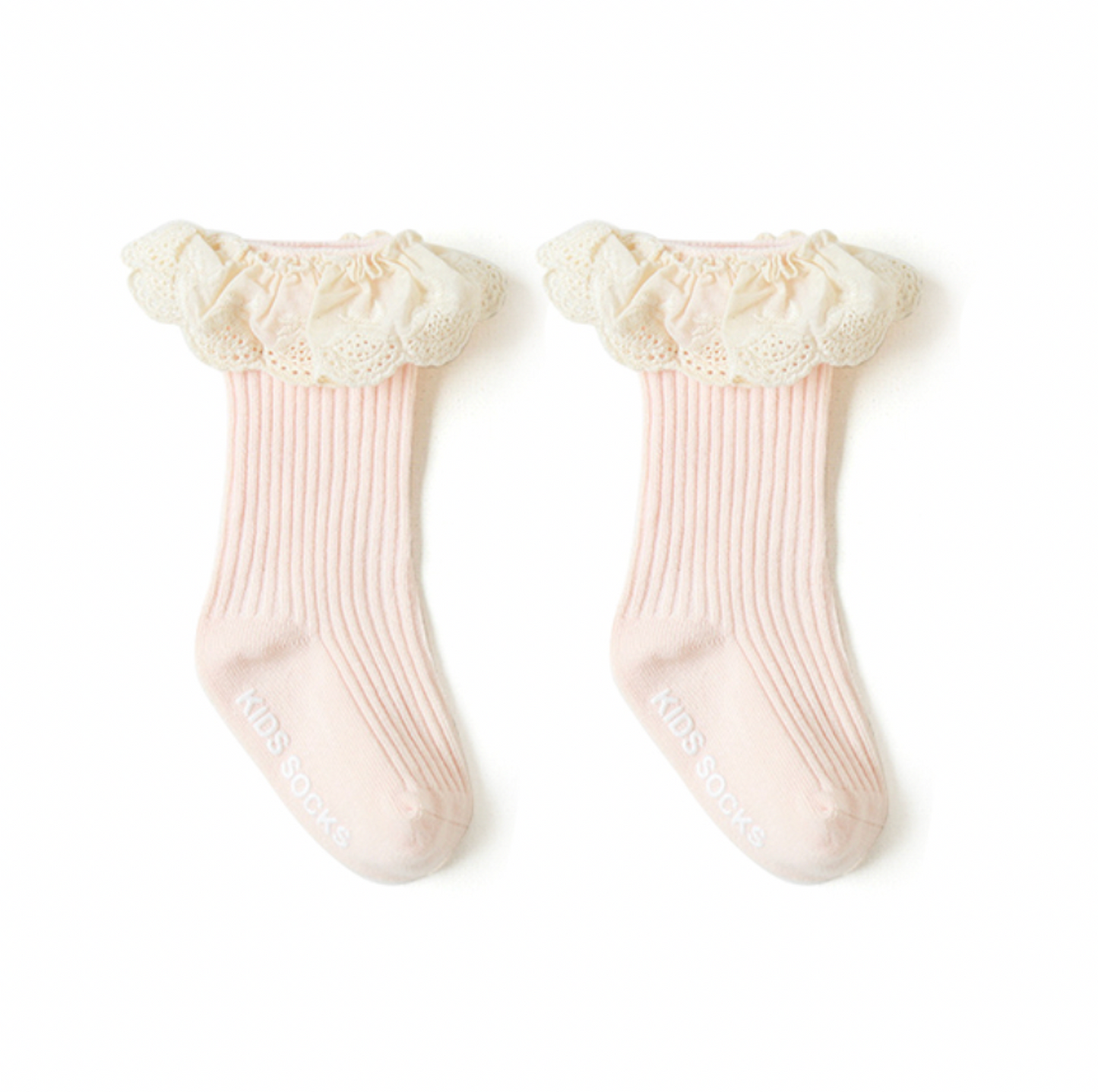 'Honey' Lace Ruffle Socks