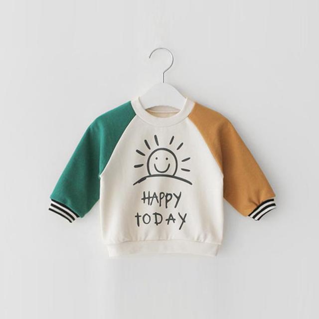 'Happy Today' Slogan Sweatshirt (Pre-Order)